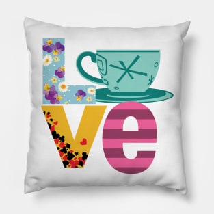 LOVE in Wonderland Pillow