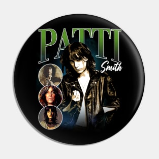 Patti Smith's Evolution Frames of Transformation Pin