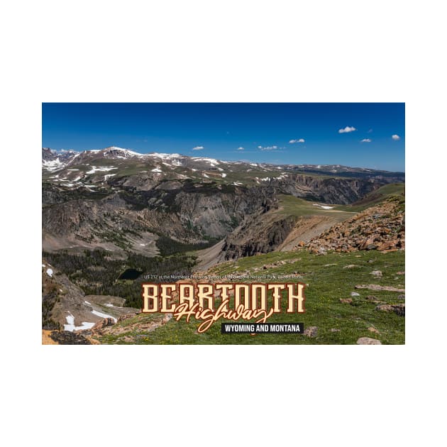 Beartooth Highway Wyoming and Montana by Gestalt Imagery