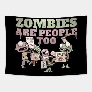 Zombies Are People Too Tapestry