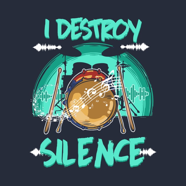 I Destroy Silence by yeoys