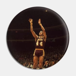 Jerry West, 1972 Pin