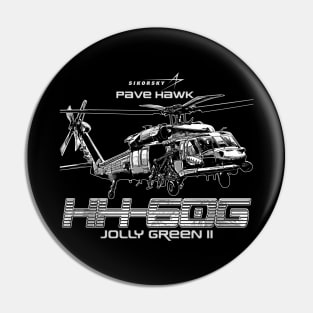 Pave Hawk HH-60G Search and Rescue Helicopter Us Navy Air Force Pin