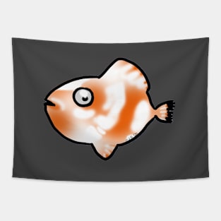 orange fish Tapestry