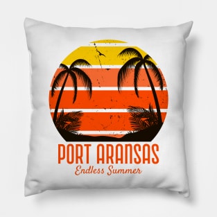 PORT ARANSAS TEXAS T-SHIRT Pillow