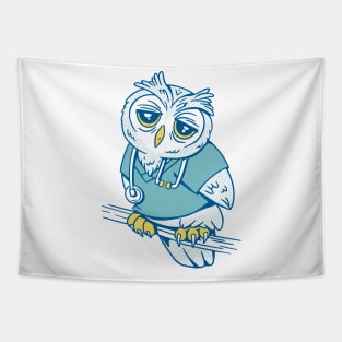 Owl nurse Tapestry