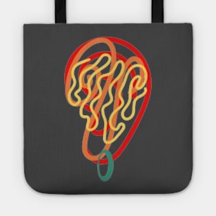 Ear Abstract Tote