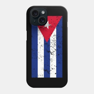 Grunge Cuban Flag Phone Case