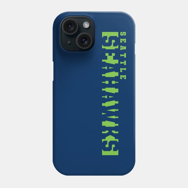 Seahawks! Phone Case by Nagorniak