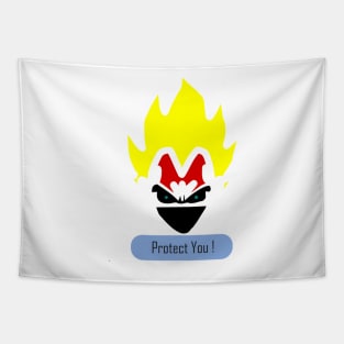 Vegeta advises you to protect yourself ! Tapestry