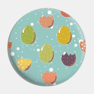 Egg Pattern Pin