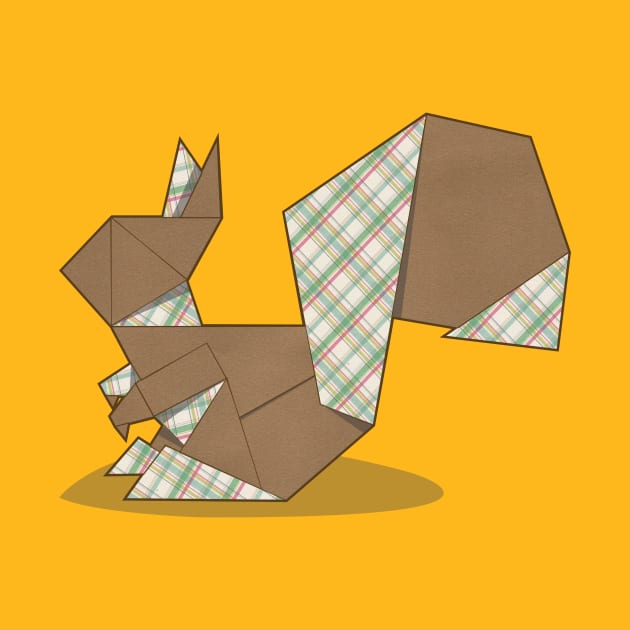 Plaid Squirrel by William Gilliam