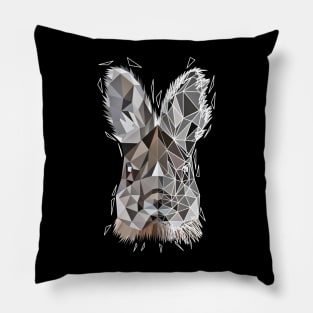 Geometric rabbit Pillow