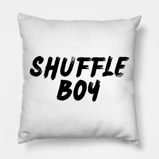 Shuffle Boy Pillow by Shuffle Dance