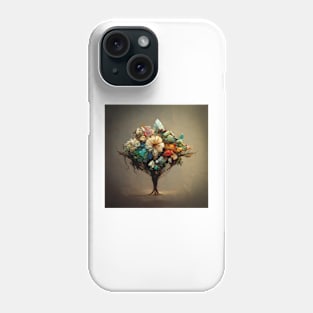 A Still Life of A Dystopian Bouquet Phone Case