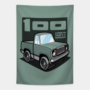 Mint Green Poly - D-100 (1978 - White-Based) Tapestry