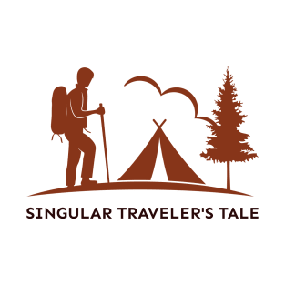 Singular Traveler's Life, Solo Traveling, Solo Adventure T-Shirt