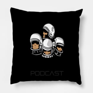 Official Black Astronauts Podcast Logo Pillow