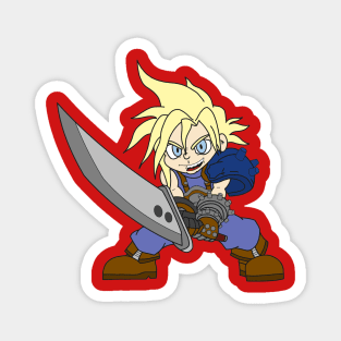 Cloud Strife Magnet