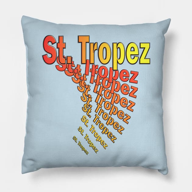 St. Tropez Pillow by robelf