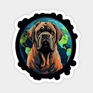 English Mastiff Earth Day Magnet