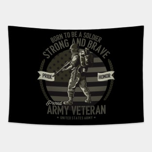 Born To Be A Soldier Tapestry