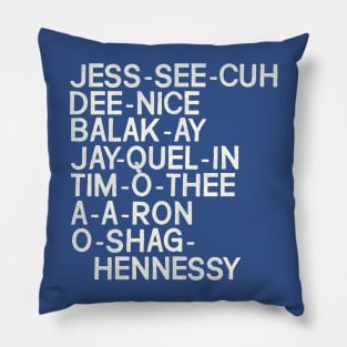 Key and Peele Substitute Teacher Names Pillow