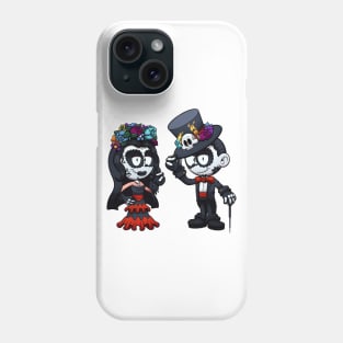 Day Of The Dead Sugar Skull Kids Phone Case