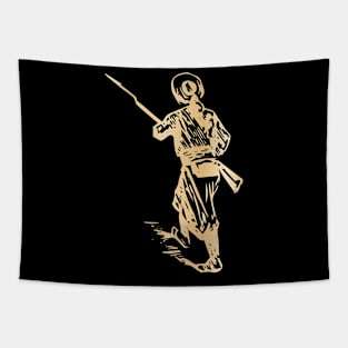 The walking soldier Tapestry