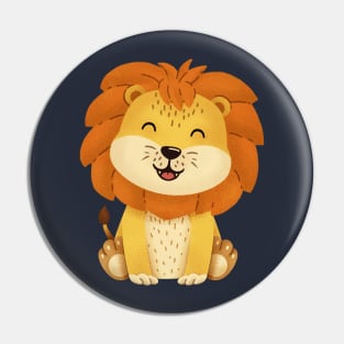 Cute Lion Pin