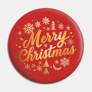 Christmas Greetings Pin