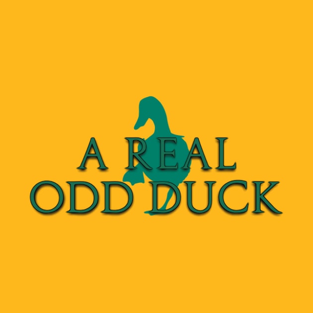 The Weekly Planet - Just a Real Odd Duck Mate by dbshirts