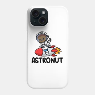 Astronut Funny Astronaut Nut Pun Phone Case