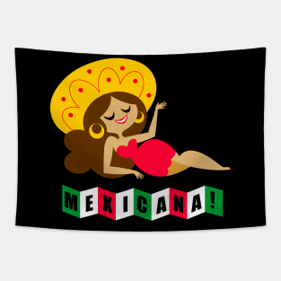 Mexicana Sombrero! Tapestry