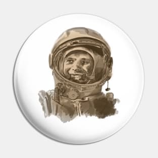 Yuri Gagarin Pin