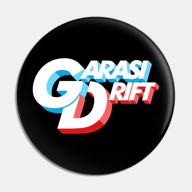 garasi drift official logo 1 - Otomotive - Pin | TeePublic