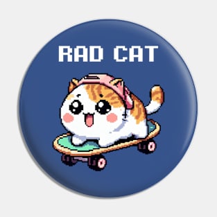 Cat Pixel Pin