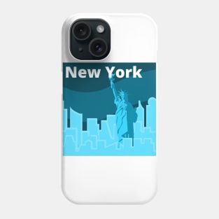 New York Skyline Phone Case