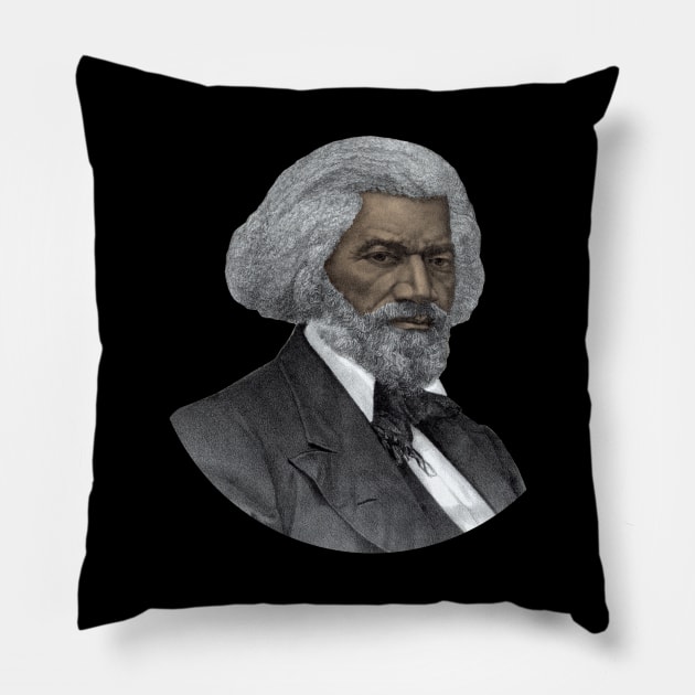 Frederick Douglass Pillow by warishellstore