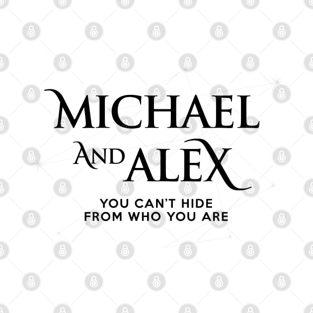 Roswell - Michael and Alex by BadCatDesigns