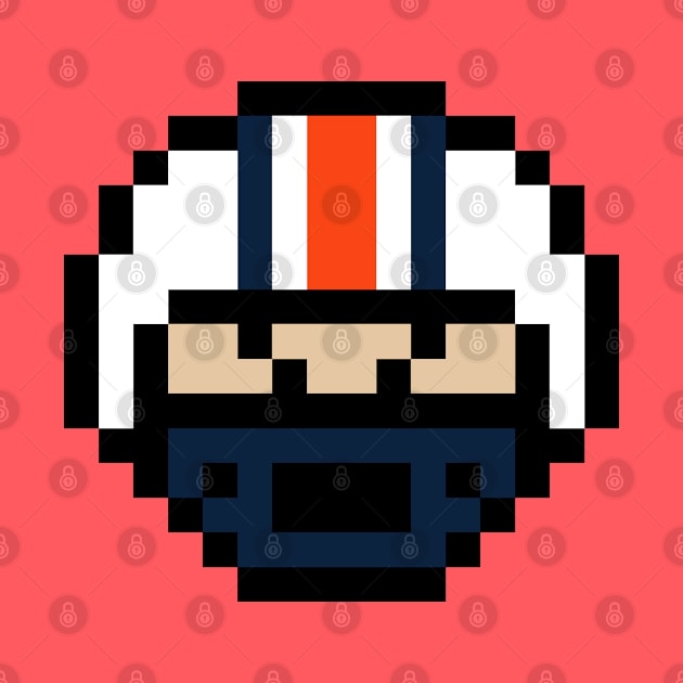 8-Bit Helmet - Auburn by The Pixel League