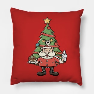 Chef Around The Christmas Tree Pillow
