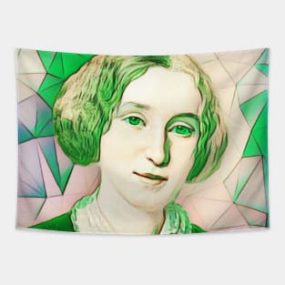 George Eliot Green Portrait | George Eliot Artwork 8 Tapestry