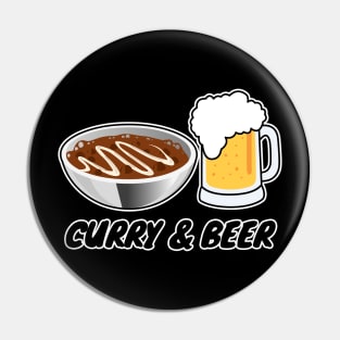 Curry And Beer Pin