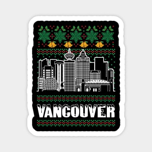 Vancouver Canada Ugly Christmas Magnet