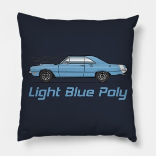 Lt Blue Poly Pillow