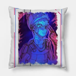 Boy anime aesthetic Pillow