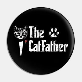 The Cat Father Day For Cat Daddy Pin