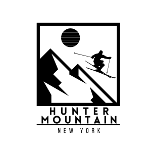 Hunter Mountain New York United States Ski T-Shirt