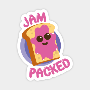 Jam Packed Sandwich | Gift Ideas | Food Puns Magnet